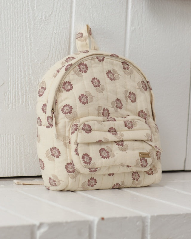 Quincy Mae Mini Backpack in Fall Floral