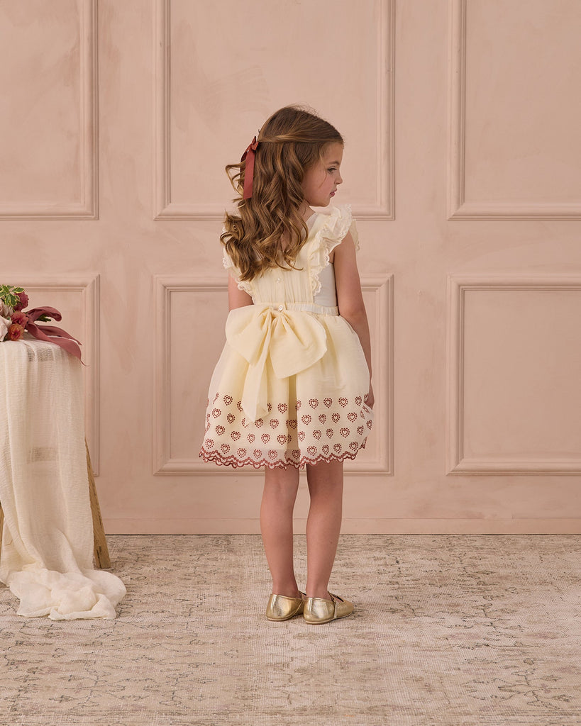 noralee provence dress ivory - newsite